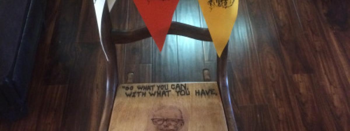 Teddy Chair for the Auction