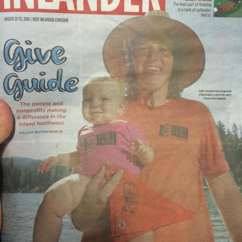 Theodores on the cover of Inlander 