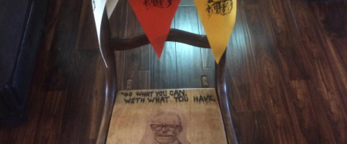 Teddy Chair for the Auction